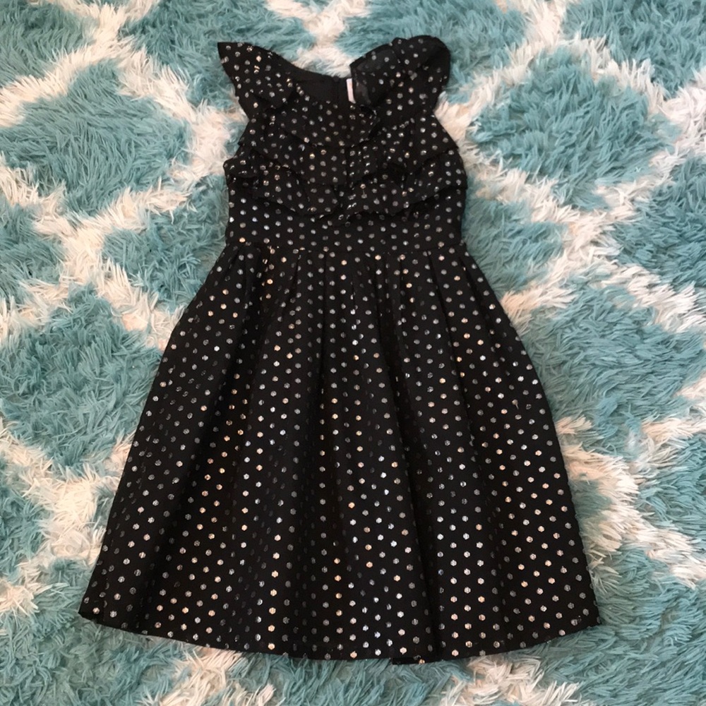 Girls Size 8 Black Dress